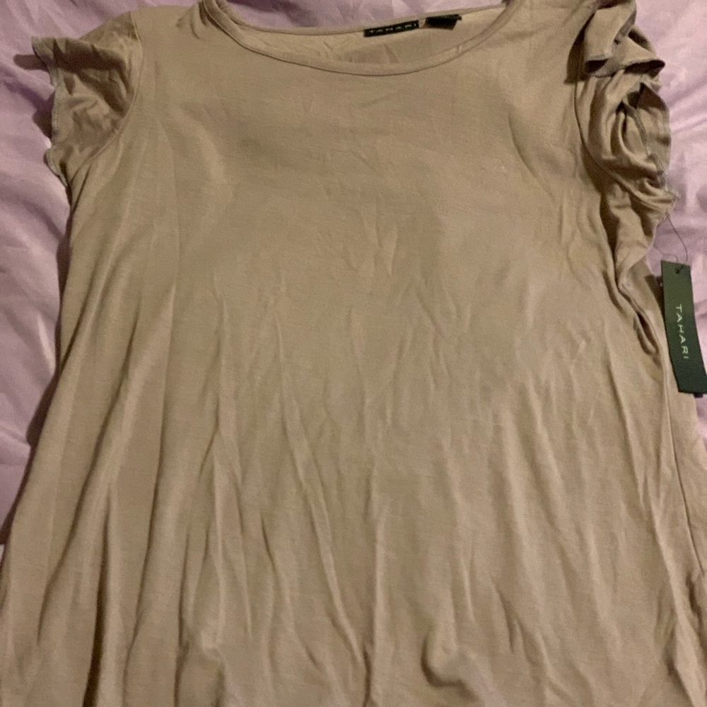 True color more light paisley, tahari top